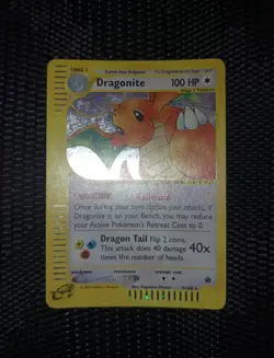 Pokemon Dragonite 9/165 Expedition Base Set Holo Rare - Image 1