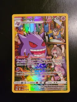 Pokemon Gengar TCG TG06/TG30 Lost Origin Trainer Gallery Holo Card NM Condition - Image 1
