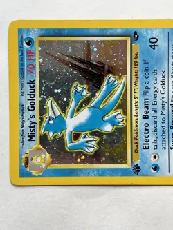 Pokemon TCG Misty's Golduck 1st Edition Holo LP/MP Gym Challenge 12/132 English - Image 5