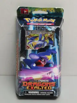 2012 Pokemon Black & White Dragons Exalted Garchomp Theme Sealed Box - Image 1