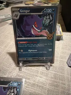Pokemon Gengar Cosmos Holo 057/091 Trick or Trade Booster 2024 130HP Stage 2 Eng - Image 1