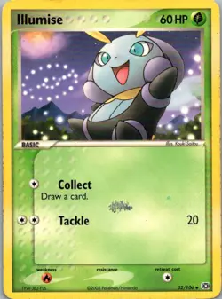 Pokemon TCG Illumise 32/106 Emerald MP - Image 1