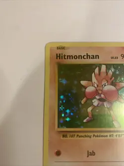 Pokemon TCG Hitmonchan Evolutions 62/108 Holo Rare NM - Image 5