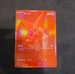 Pokemon 2025 White Flare BWR Rare Holo Victini 172/086 Super Clean | Fast Ship - Image 1