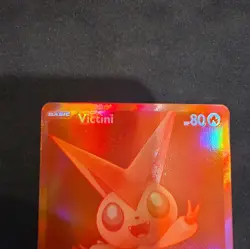 Pokemon 2025 White Flare BWR Rare Holo Victini 172/086 Super Clean | Fast Ship - Image 3