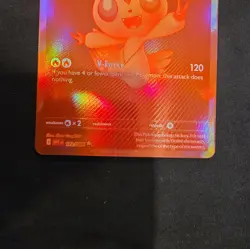 Pokemon 2025 White Flare BWR Rare Holo Victini 172/086 Super Clean | Fast Ship - Image 4