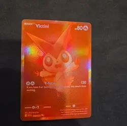 Pokemon 2025 White Flare BWR Rare Holo Victini 172/086 Super Clean | Fast Ship - Image 5