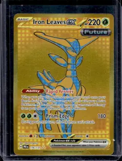 2025 Pokemon Prismatic Evolutions Iron Leaves ex #176/131 - Image 1