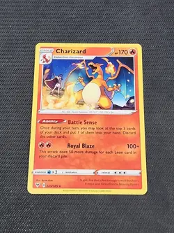 Pokemon Vivid Voltage "Charizard" 25/185 / Regular Rare / Near Mint - Image 1