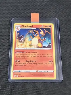 Pokemon Vivid Voltage "Charizard" 25/185 / Regular Rare / Near Mint - Image 3