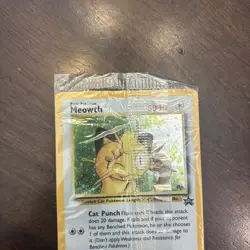 Pokemon TCG Meowth Black Star Promo #10 Holo never opened/in original package - Image 3