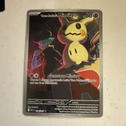Pokemon Team Rocket's Mimikyu 238/217 ASC Rare Full Art Psychic Basic 60HP - Image 1