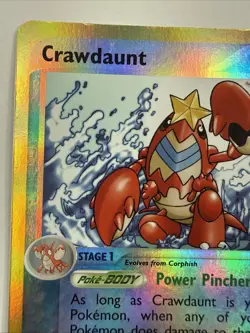 2003 Pokemon EX Dragon Crawdaunt Reverse Holo #3/97 - Image 2