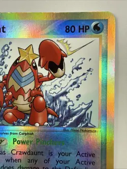 2003 Pokemon EX Dragon Crawdaunt Reverse Holo #3/97 - Image 3