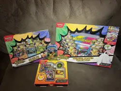 Ascended Heroes Pokemon Sealed Lot! Gardevoir Poster Collection! Pin Collection! - Image 1