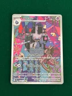 Pokemon Banette IR Ascended Heroes 234/217 English - Mint from Pack - US Seller - Image 1