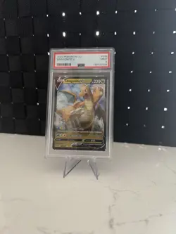 Pokemon Dragonite V 049/071 S10b Pokemon GO Double Rare Holo Japanese PSA 9 2022 - Image 1