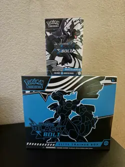 Pokemon TCG Black Bolt ETB & Booster Bundles - NEW/FACTORY SEALED - Image 1