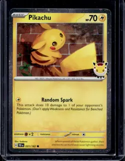 2026 Pokemon Day Pikachu #051/162 - Image 1