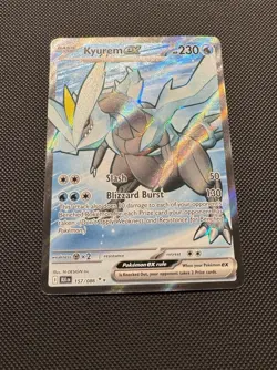 Pokemon TCG Kyurem ex 157/086 Sv: Black Bolt Ultra Rare Near Mint - Image 2