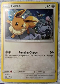 Eevee - SM235 - NM - Black Star Promo - Pokemon TCG - Image 1