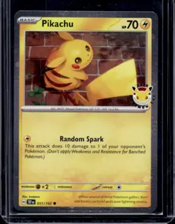 2026 Pokemon Day Pikachu #051/162 - Image 1
