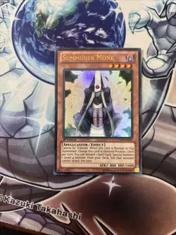 (EY) Yugioh Summoner Monk LCYW-EN166 Ultra Rare 1st Edition VLP - Image 1