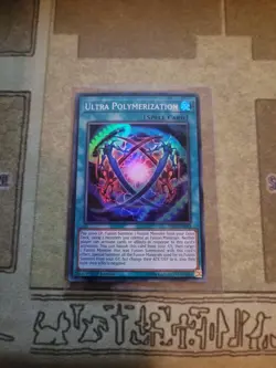 YUGIOH TCG ULTRA POLYMERIZATION HISU-EN043 SUPER 1ST EDITION NM - Image 1