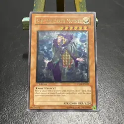 YUGIOH IRIS, THE EARTH MOTHER ULTIMATE RARE 1ST EDITION EXCELLENT CDIP-EN025 - Image 1