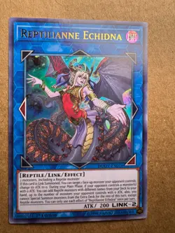 Reptilianne Echidna DUOV-EN016 Duel Overload 1st Edition Yugioh - Image 1