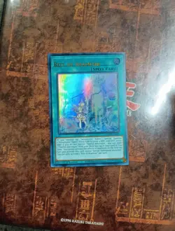 YuGiOh - Rite of Aramesir - Grand Creators - Ultra Rare 1st Ed - MISPRINT - NM🔥 - Image 4