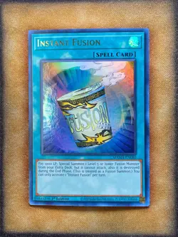 Yugioh Instant Fusion MAMA-EN080 Ultra Rare 1st Ed NM - Image 1