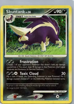 NM - Skuntank Holo #15/130 | Cosmos Holo Rare | Diamond and Pearl - Image 1