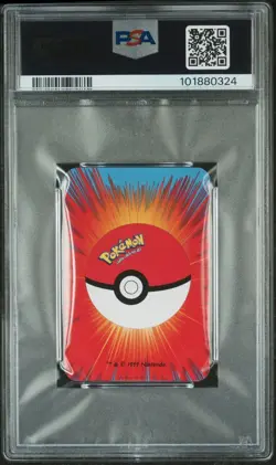 1999 BICYCLE POKEMON MINI PLAYING CARDS BLUE DECK BULBASAUR PSA 10 - Image 2