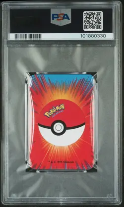 1999 BICYCLE POKEMON MINI PLAYING CARDS BLUE DECK FLAREON PSA 10 - Image 2