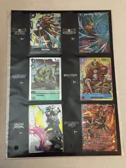 Bandai Card Fest 2024 Promo Foils "Union Arena, Dragon Ball, Digimon, One Piece" - Image 1