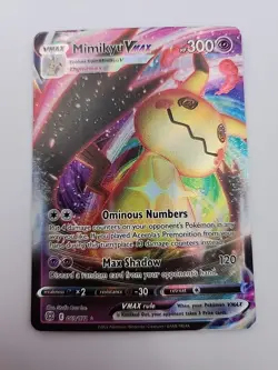 Pokemon Mimikyu VMAX Ultra Rare SWSH09: Brilliant Stars 069/172 NM - Image 1