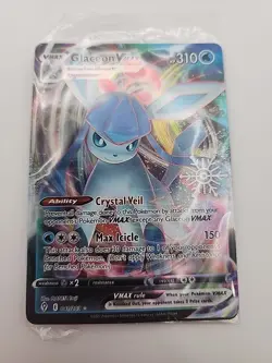 Pokemon SEALED Glaceon VMAX 041/203 Holiday Calendar Holofoil Promo - Image 1