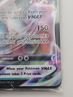 Pokemon SEALED Glaceon VMAX 041/203 Holiday Calendar Holofoil Promo - Image 3