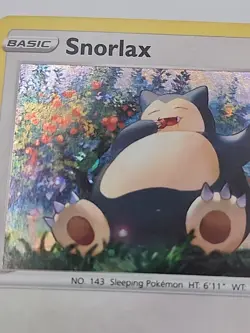 Pokemon Snorlax 140/202 Sword & Shield Cosmos Holo Rare NM - Image 3