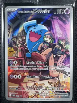 Pokemon: Team Rocket's Wobbuffet Scarlet & Violet Promo 203 FACTORY SEALED - Image 2