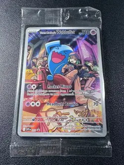 Pokemon: Team Rocket's Wobbuffet Scarlet & Violet Promo 203 FACTORY SEALED - Image 3