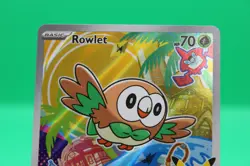 Pokemon ROWLET MEP 043 Ascended Heroes - 1st Partner FULL ART PROMO - MINT - Image 2