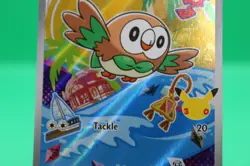 Pokemon ROWLET MEP 043 Ascended Heroes - 1st Partner FULL ART PROMO - MINT - Image 3