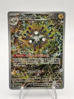 Magneton 159 Black Star Promo Illustration Rare Sv08: Surging Sparks NM - Image 1