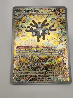 Magneton 159 Black Star Promo Illustration Rare Sv08: Surging Sparks NM - Image 3