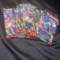 11 Pack Lot Of Pokemon Packs - Image 1