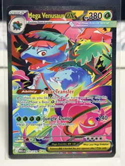 🔥Pokemon Mega Evolution Mega Venusaur EX 177/132 Special Illustration Rare🔥 - Image 1