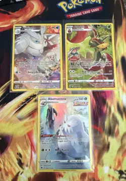 Abomasnow, Frosmoth, & Flapple (Lot of 3) Astral Radiance Pokemon Cards NM 🔥🔥 - Image 1