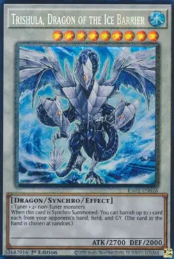 Trishula, Dragon of the Ice Barrier - RA02-EN026 - Collector's Rare - Yugioh - Image 1